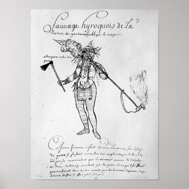 Iroquois Indian of Canada Poster (Front)