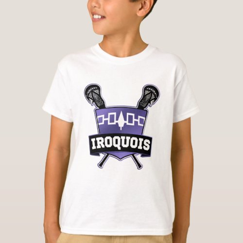 Iroquois Lacrosse Logo T_Shirt