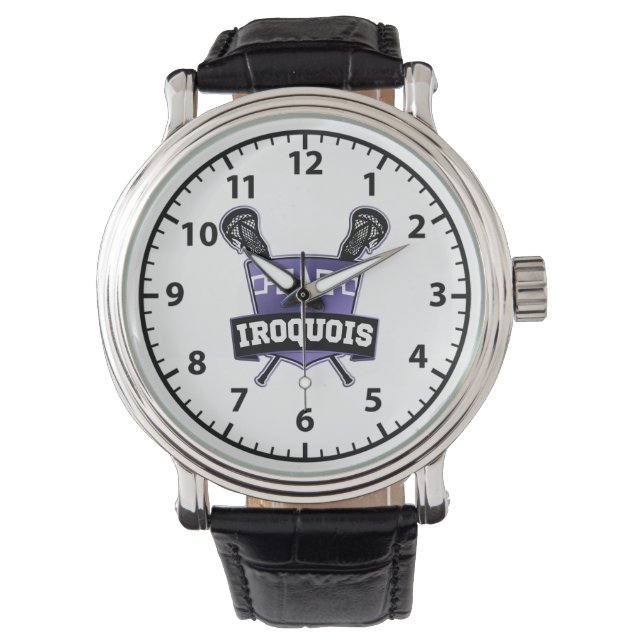 Iroquois Nation Lacrosse Watch (Front)