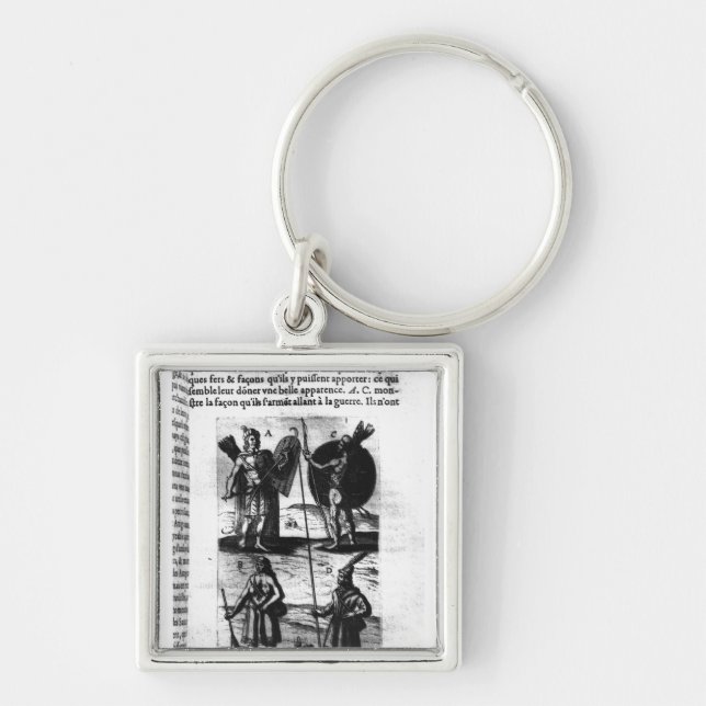 Iroquois of New France Keychain (Front)