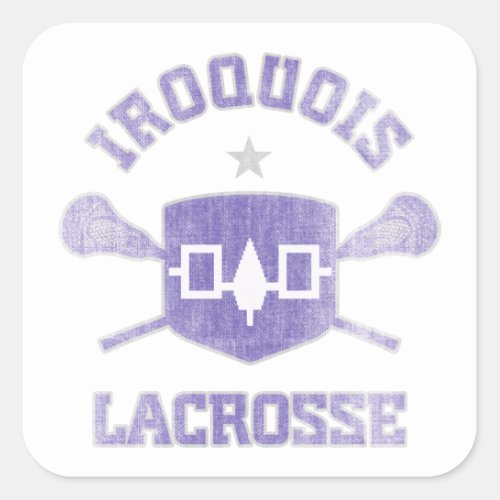 Iroquois_Vintage Square Sticker