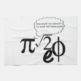Irrational Buddies Kitchen Towel
