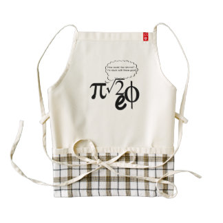 Irrational Buddies Zazzle HEART Apron