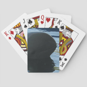 Irrawaddy Dolphin Peek-A-Boo Poker Cards