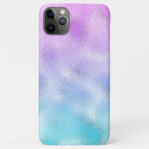 Irredecent purple to blue_green ombre iPhone 11 pro max case