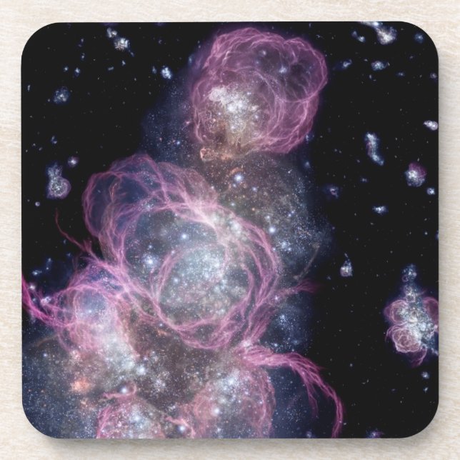 Irregular Dwarf Galaxy Zwicky Coaster (Front)