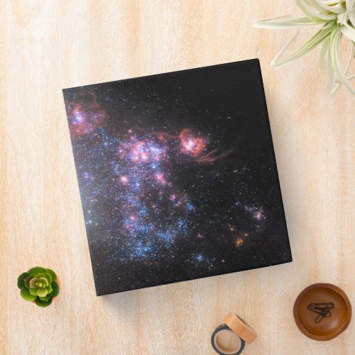 Irregular Galaxy Ngc 4485 3 Ring Binder