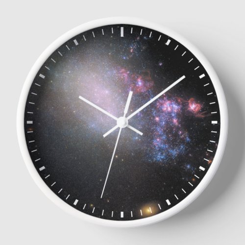 Irregular Galaxy Ngc 4485 Clock