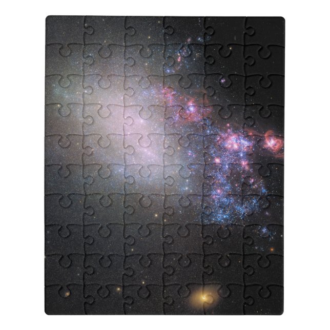 Irregular Galaxy Ngc 4485 Jigsaw Puzzle (Puzzle Vertical)