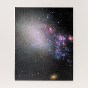 Irregular Galaxy Ngc 4485 Jigsaw Puzzle