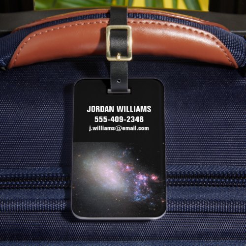 Irregular Galaxy Ngc 4485 Luggage Tag