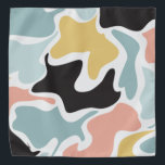 Irregular Pattern Design Bandana<br><div class="desc">Colorful art pattern design</div>