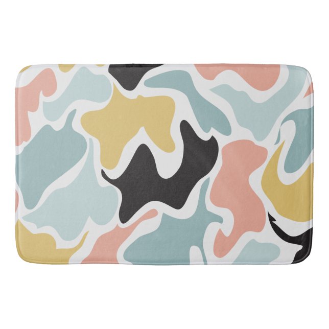 Irregular pattern Design Doormat Bath Mat (Front)