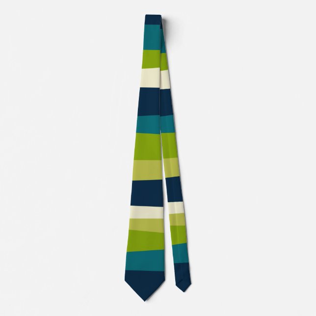 Irregular Stripes 01 Neck Tie (Front)