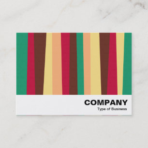 Irregular Stripes 02 Business Card