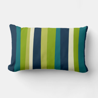 Irregular Stripes 03 (Vertical) Lumbar Pillow