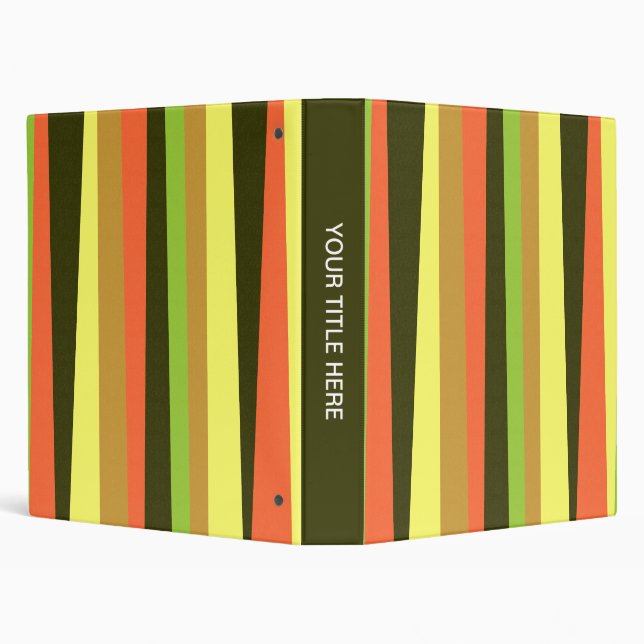 Irregular Stripes Binder (Background)