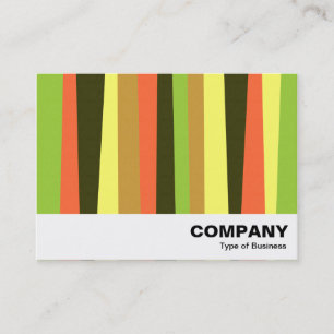 Irregular Stripes Business Card