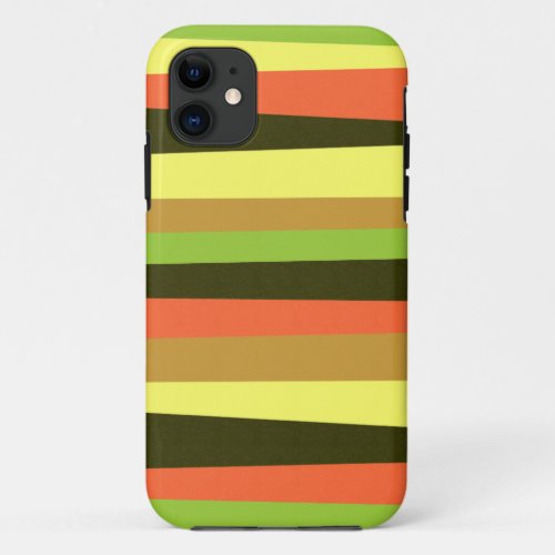 irregular stripes iPhone 11 case