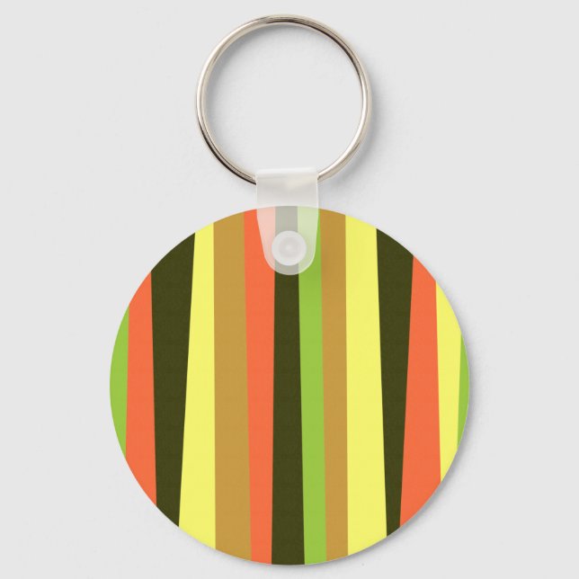 Irregular Stripes (Vertical) Keychain (Front)
