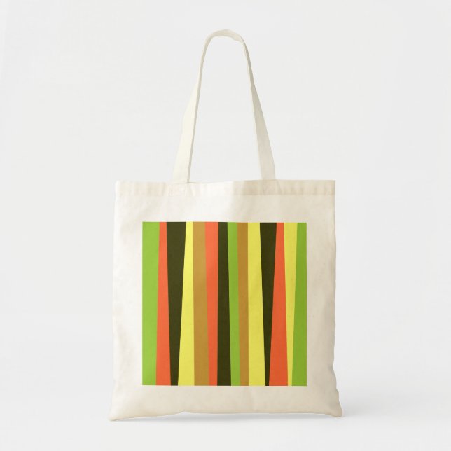 Irregular Stripes (Vertical) Tote Bag (Front)