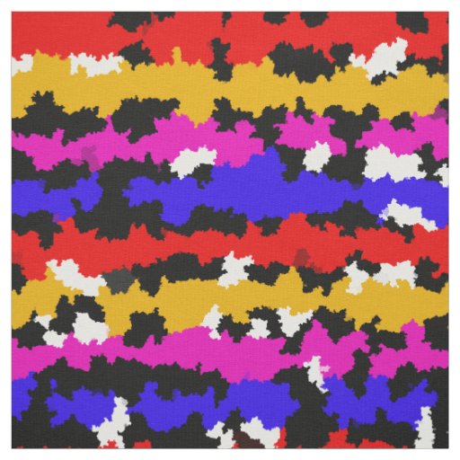 Irregular Urban Abstract Fractal Pattern Design  Fabric