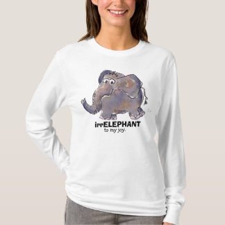 irrELEPHANT to my joy 2 cartoon T Shirt