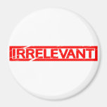 Irrelevant Stamp Magnet