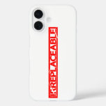 Irreplaceable Stamp iPhone 16 Case