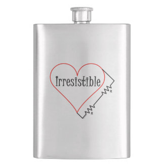 Irresistible Electrical Heart Flask