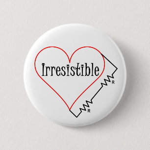 Irresistible Heart Button