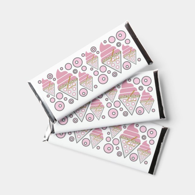 Irresistible Ice Cream Chocolate Wrapper - Hershey Bar Favors (Front)