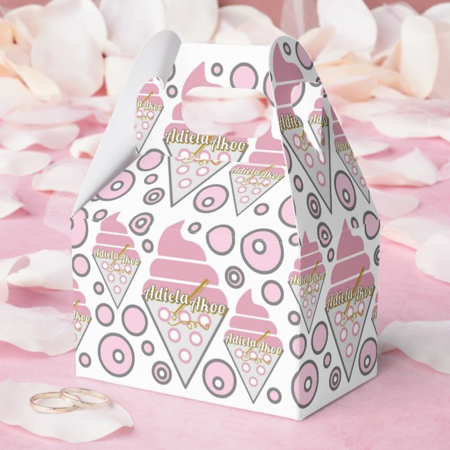 Irresistible Ice Cream Liquorice Favor Box (Wedding)