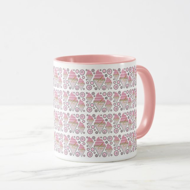 Irresistible Ice Cream Liquorice Mug - Adiela Akoo (Front Right)