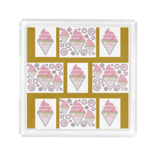 Irresistible Ice Cream Liquorice n Caramel Acrylic Tray