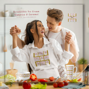 Irresistible Ice Cream Liquorice n Caramel Apron