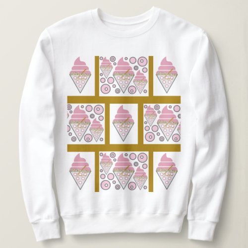 Irresistible Ice Cream Liquorice n Caramel  Sweatshirt