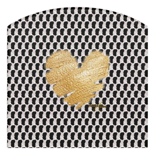 Irresistible Ice Cream Liquorice Sign (Contour Front)