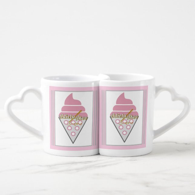 Irresistible Ice Cream Lovers' Mug by Adiela Akoo (Front Nesting)