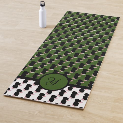 Irresistible Ice Cream Melted Macha Sprinkles  Yoga Mat