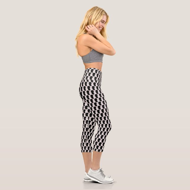 Irresistible Ice Cream Melted Sprinkles Leggings (Right)