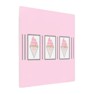 Irresistible Ice Cream Metall Art by Adiela Akoo