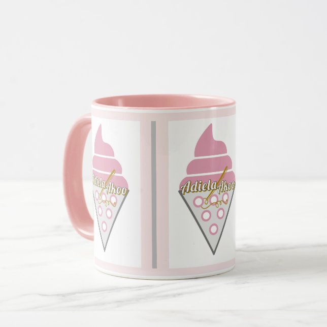 Irresistible Ice Cream Mug by Poet Adiela Akoo (Front Left)