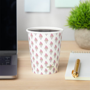 Irresistible Ice Cream Paper Cups by Adiela Akoo
