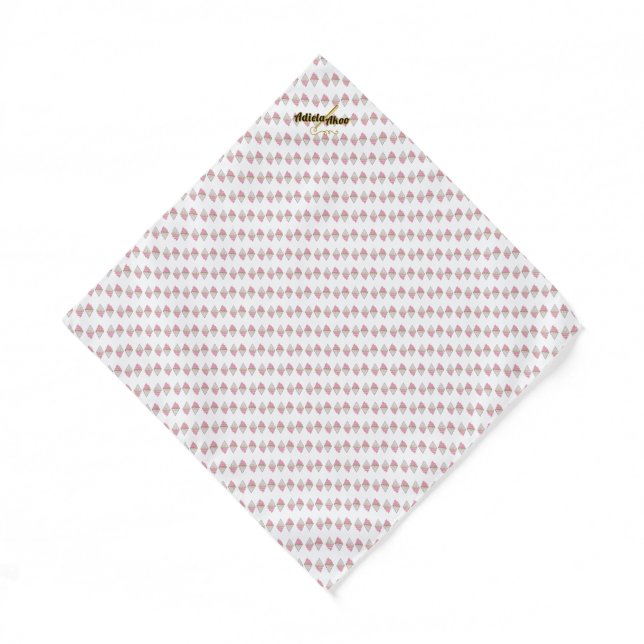 Irresistible Ice Cream Pocket Square / Bandana (Front)
