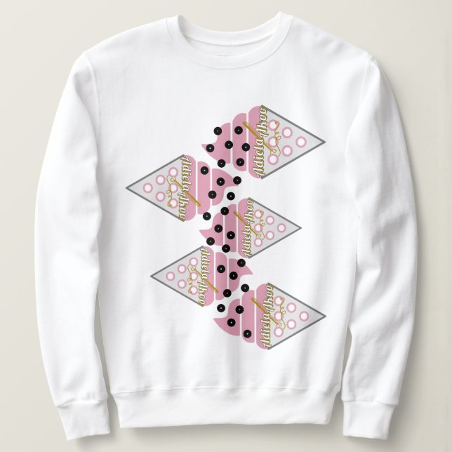 Irresistible Ice Cream Sprinkles Sweatshirt  (Design Front)