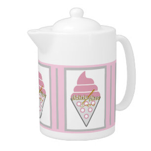 Irresistible Ice Cream Teapot by Poet Adiela Akoo