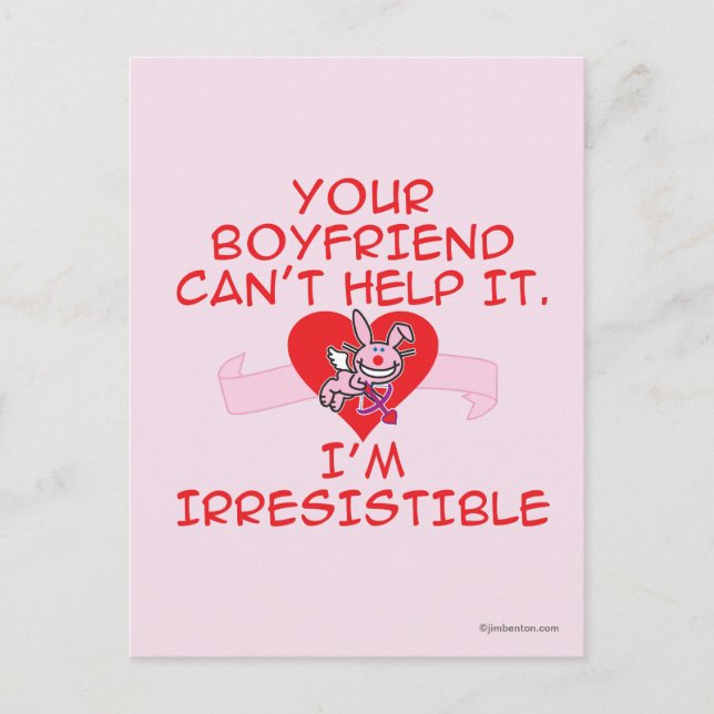 Irresistible Postcard (Front)