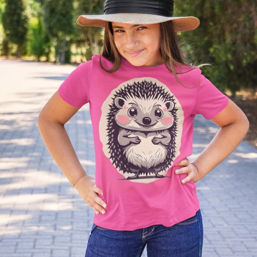 Irresistibly Cute Hedgehog Hedgie T_Shirt
