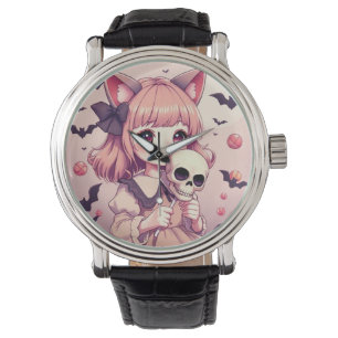 Irresistibly Halloween Girl   Horror Kawaii Magic Watch